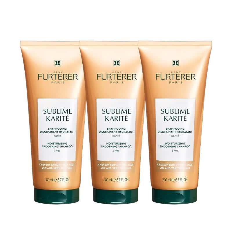 René Furterer Nourishing Luxurious Care Shampoo 200ml x3 Pack