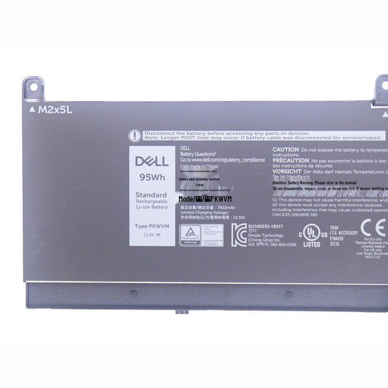 Dell Precision 7550 7560 7750 7760 6-Cell Laptop Battery