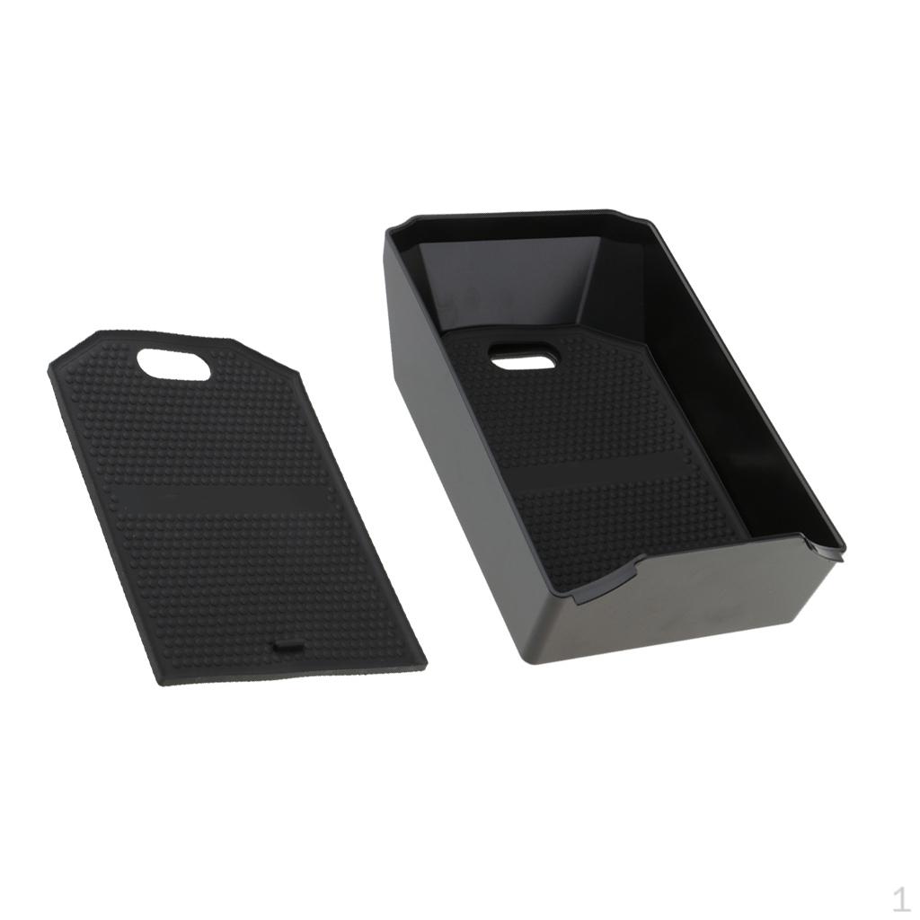 

Center Console Car Armrest Storage Box Organizer Tray For MB GLK