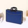 Waterproof Office Briefcase Large Capacity Business Tote Bag Thickened Portable File Bag  Car Side