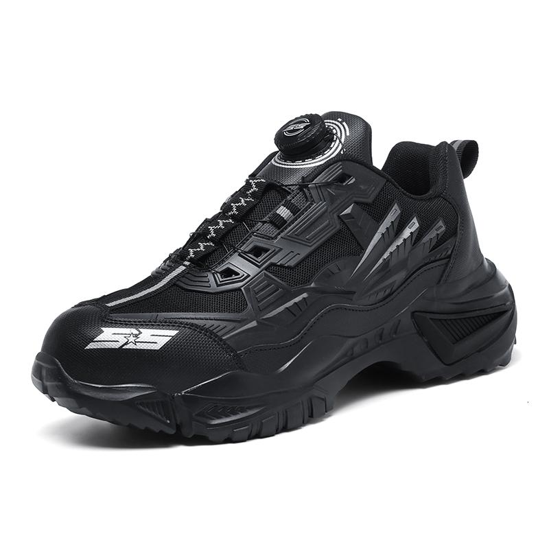 

Men s Steel Toe Shoes Labor Protection Shoes Outdoor Plus Size Work Footwear Mesh Height Increasing Casual Fashionable Sneaker 39