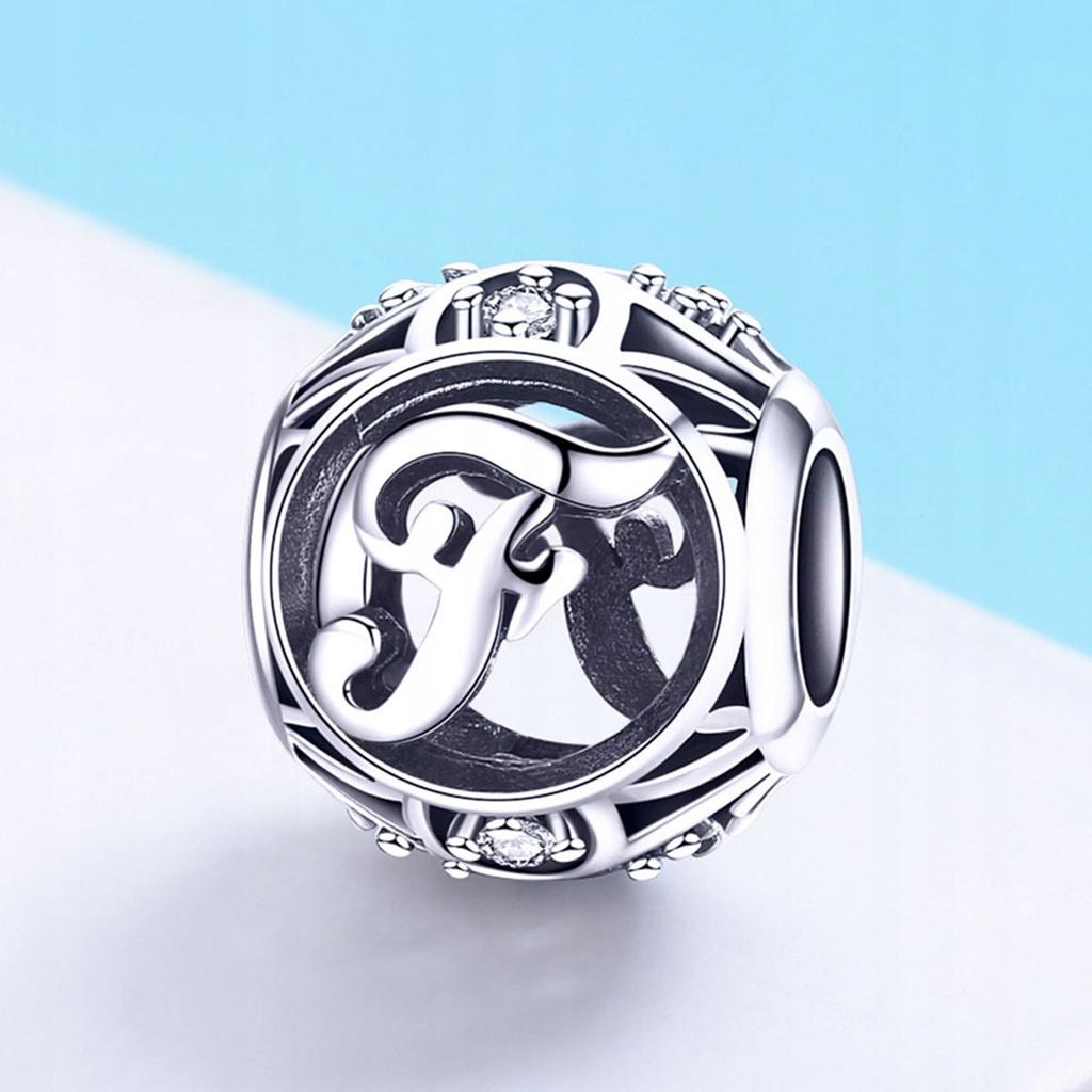 Charms Do Pandora Zawieszka Charms Litera F Srebro 925