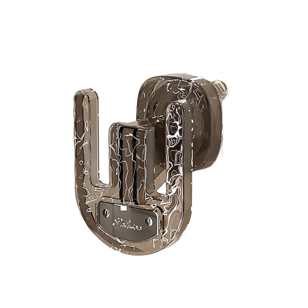 

U-образный крючок для хранения в ванной, настенная стойка-держатель для обуви, для сандалий, тапочек, туфель серый