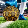 Boston Bruins Size 5 Football, Custom Name Text Personalized Soccer Ball Sport Training Gift