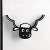 NEW Adorable Sheep Animal Wall Mount Roll Paper Holder Art Sculpture Sloth Toilet Bathroom Tissue Rack Storage Shelf Household Decoration
