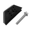 Base Clamp Battery Hold Down Bracket with Stainless Bolt Easy Installation Car Battery Hold Down Kit 14005061