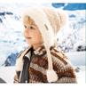 Kids' Knit Pom-Pom Hat: Warm, Windproof, Thickened for Autumn and Winter