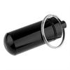 Small Tablets Holder Pill Case First Aid Container with Key Ring Key Chain