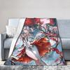 Wuthering Waves WuWa Camellya Wool Fashion Blanket Game Anime Novelty Throw Fashion Blanket for Sofa Bedding Lounge 150*125cm Soft