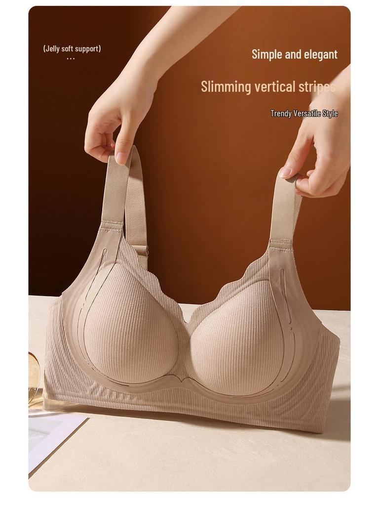 Women's Anti-Gravity Lift Bra - Seamless, Breathable, Adjustable, Anti-Sagging, Gathered Fit for Small Busts