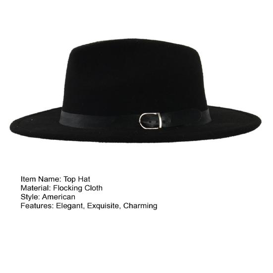 Klobouk Černého mága Halloween Viktoriánská maškarní párty Plstěný cylindr Vánoční kostýmní doplněk pro muže ženy