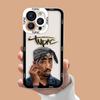 Rap 2Pac Tupac Shakur Clear Phone Case For Realme 15 5 6 7 7I 8 8I 9 9I 10 12 NOTE 70 C75 C71 C67 C65 C55 C53 C35 C33 Case Cover