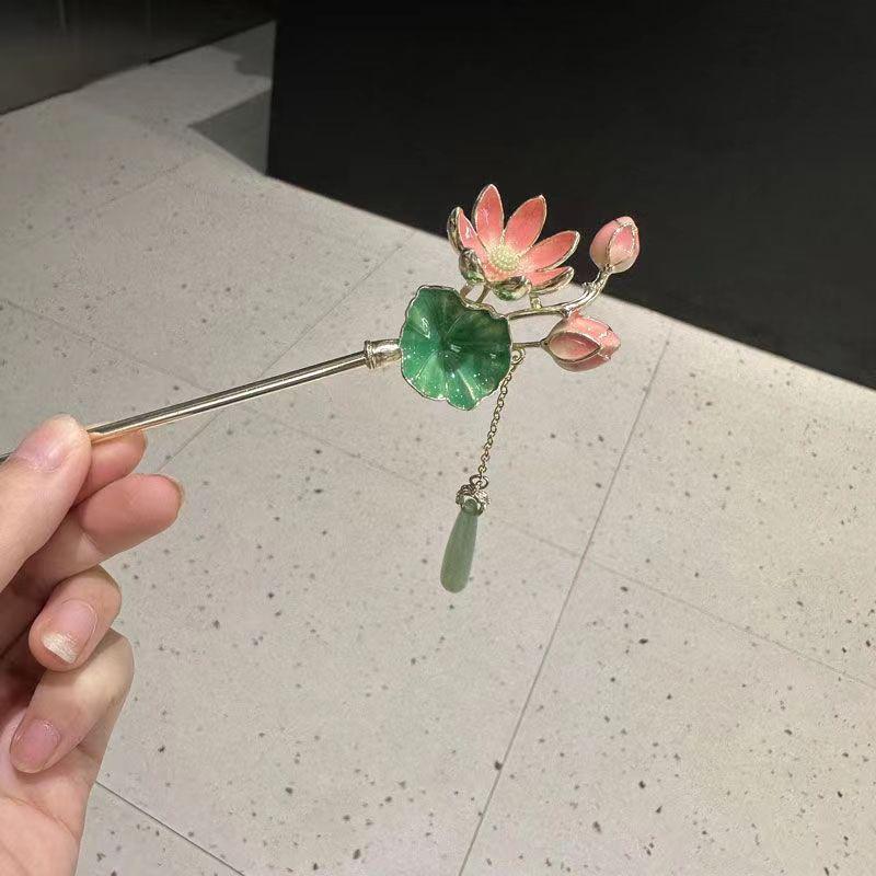 2023 New Ancient Style Tassel Hairpin - Chic Chinese Step Shake Hanfu & Cheongsam Accessory