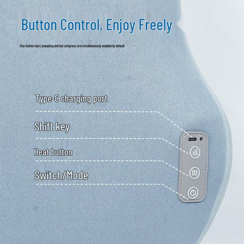 Jiancheng R3 Wireless Electric Lumbar Massage Cushion CN plug (adapter included)