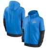 Mens Zip-Up Hooded Sweatshirt NFL Football Team Print Athletic Casual Wear
