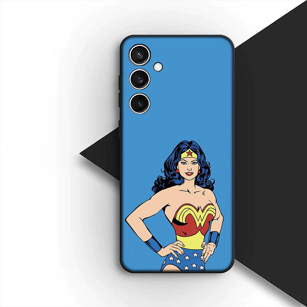

Cover for Samsung Galaxy S10 S8 S9 Plus A33 A34 A31 70 A71 A72 Note 20 9 8 S10E Casing Phone Case Wonder DC Movie Woman Galaxy A70