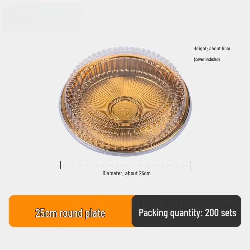 Shixun Golden Round Anti-fog Japanese Sashimi Box