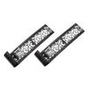 2pcs Balck Wall Candle Holder Iron Iron Wall Art Decorations Elegant Wall Candle Sconce  for Office