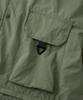 OUTSTANDING Nylon Utility Packable Half Shirt_Green