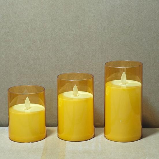 Flickering Flameless LED Candles Battery Operated Fake Electric LED Tea Lights for Wedding Aniversary Halloween Christmas Table Centerpiece
