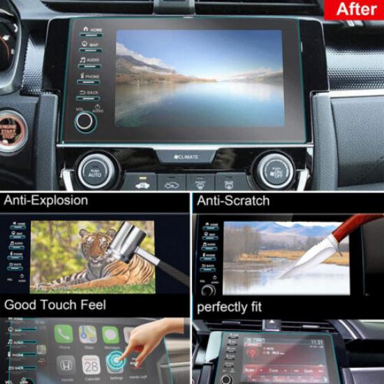 Car Navigation Screen Protector Tempered Glass Film 7 For Honda Civic -