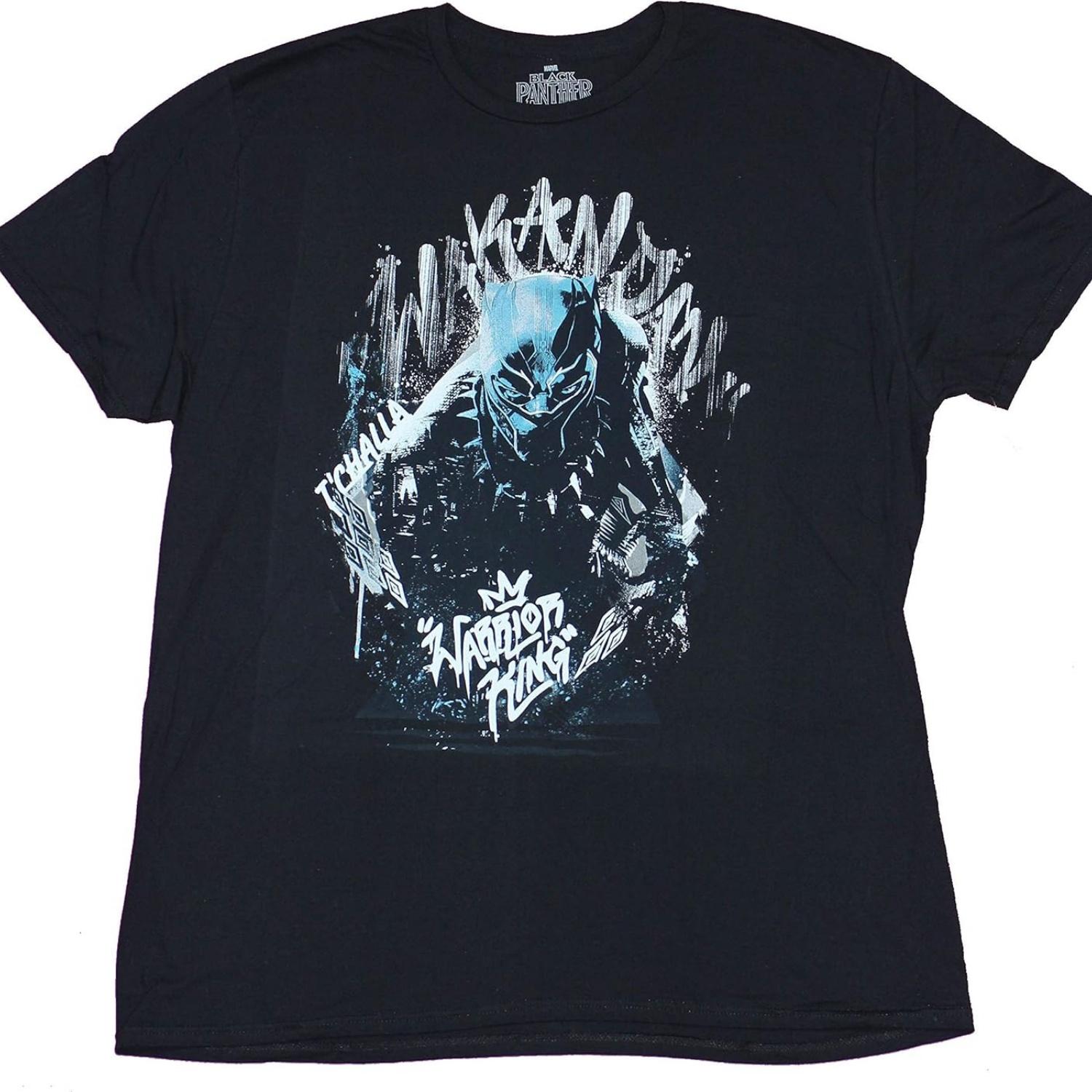 

Мужская футболка «Черная Пантера» - Черная Пантера под Вакандой XXXXXL чёрный