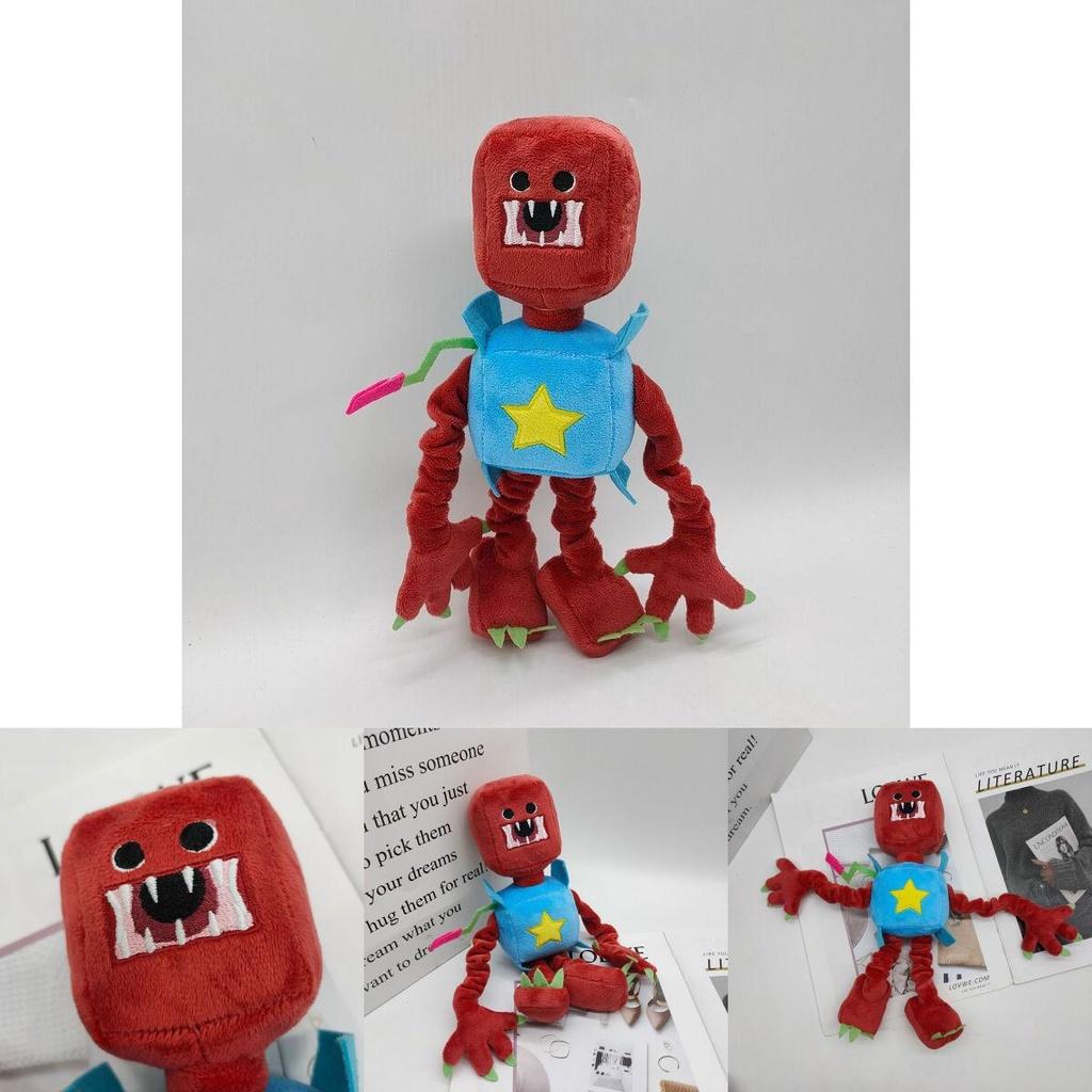 Get Poppy Playtime 3 Boxy Boo Plush Toys Stuffed Animal Doll Kids Xmas Birthday Gift