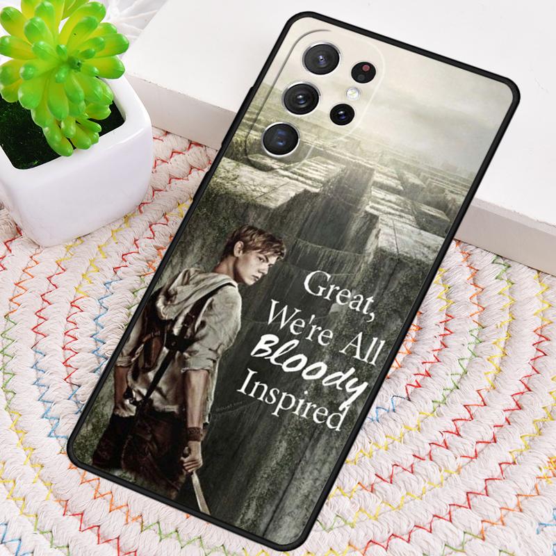 Newt Quotes The Maze Runner Cool Silicone Phone Case For Samsung Galaxy note 10 pro S26 S25 S24 S23 S22 S21 Plus Ultra Cover