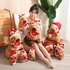 New Year Capybara Plush Doll Cute Capibara Anime Fluffty Toy Kawaii Plushie Christmas Holiday Gift Option Soft Texture Stuffed Animals