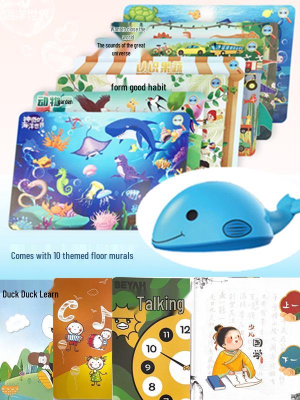 Children s Chinese Character Flashcards: Interactive Early Education Sound Toy