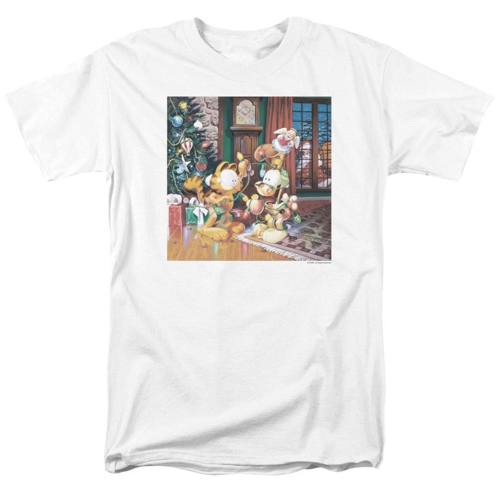 Garfield - Odie Tree - Unisex Short Sleeve Children s T-shirt - White 120