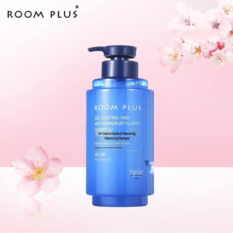ROOM PLUS Scalp Control & Strengthening Shampoo & Conditioner Set