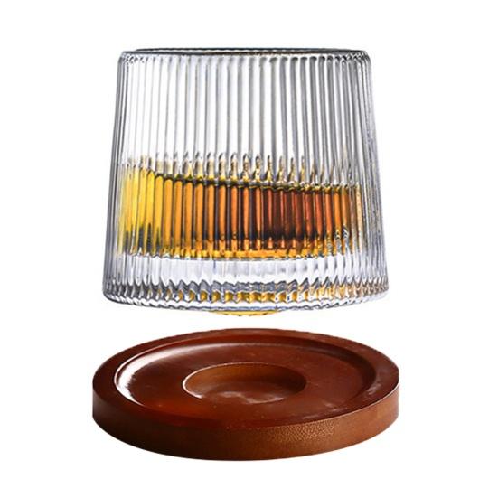 Ribbed Glass Drinking Cup Easy To Clean Dishwasher Safe Drinking Glasses Wine Dessert Containers Tableware