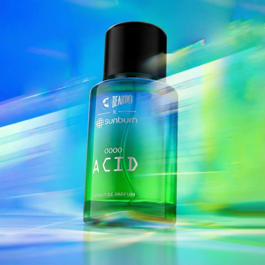 BEARDO ACID X SUNBURN Perfume for Men 30ml | Extrait De Parfum | Citrusy & Aromatic |