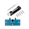 Watch Strap and Case Tool Set: Remover, Adjuster, Opener, Battery Replacement, Rear Cover Remover.