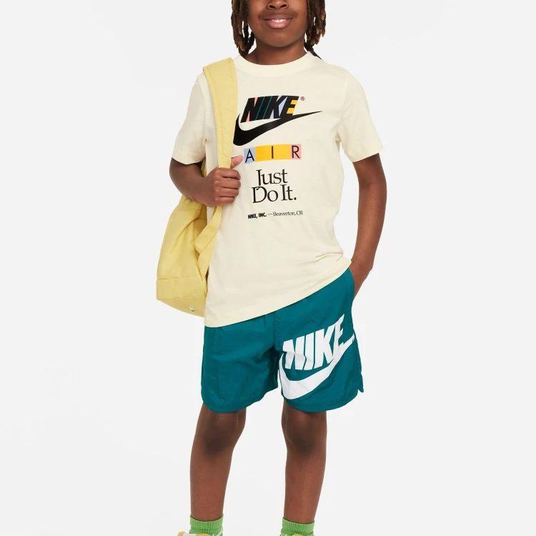 Nike T Shirt Coconut Milk Kids' FV8655-113