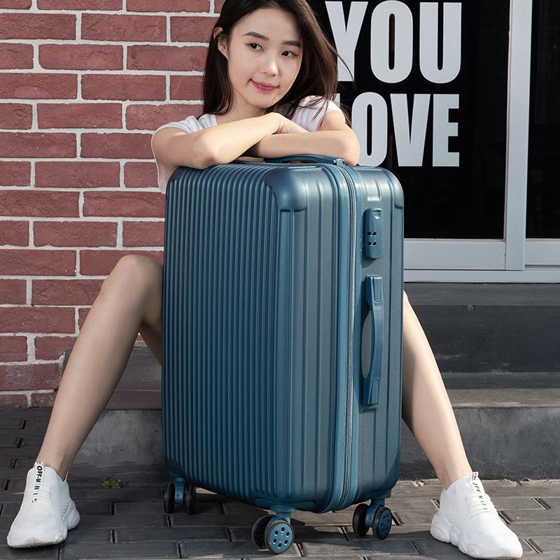 20-Inch Carry-On & 24-Inch Large Capacity Drop-Resistant Suitcase with Silent Wheels & Combination Lock