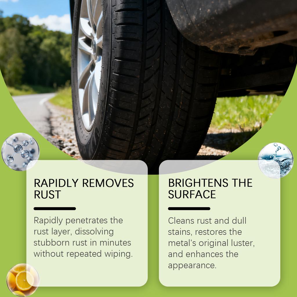 Wheel Cleaner, Iron Removal Spray For Car Detailing, Cleans Iron Particles From Car Paint, Wheels, Motorcycles, RVs And Boats(237ml)