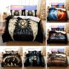 Popular Tv Show Supernatural 3D Print Luxury Bedding Set Printed Duvet Cover Pillowcase Single Double Queen Super King Size Sets
