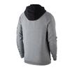 Nike Mikina s kapucí s potiskem písmen Americká mikina Raglánová mikina Pánská mikina Šedá CK2852-092