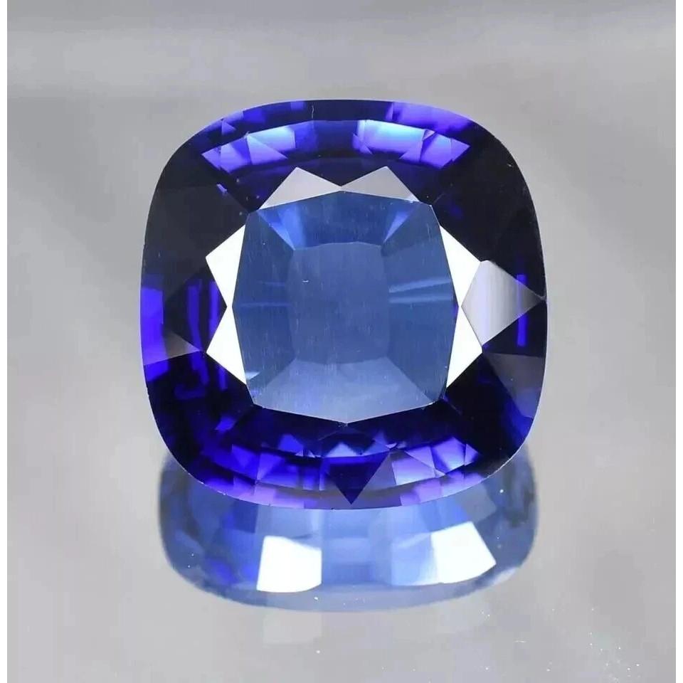 7-9 Ct Natural Blue Sapphire Cushion Cut Stunning Certified Loose Gemstone