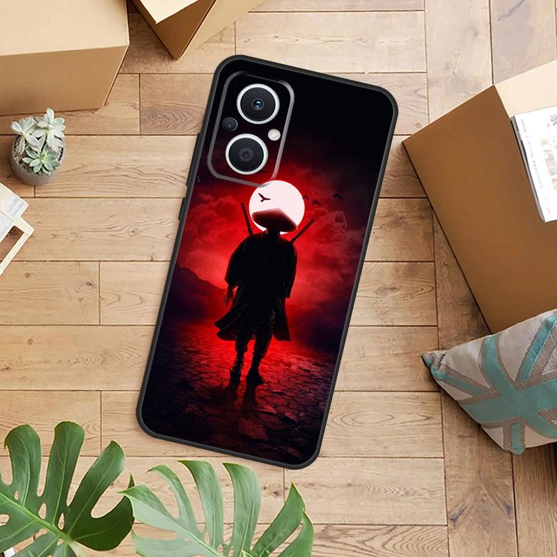Anime Japanischer Samurai Handyhülle Für OPPO Reno 14 12 11 13 F 10 Pro 8T 8 Lite OPPO Find X9 X8 X6 X5 Pro Rückseite