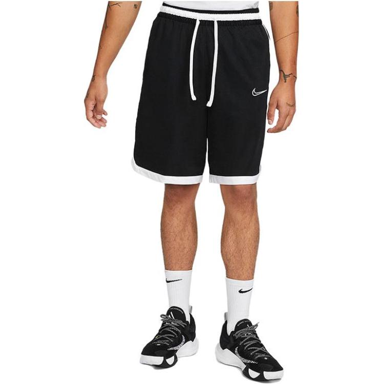 Nike Color-Block Logo Drawstring Shorts, US Edition Men Bottoms Black DD0563-010