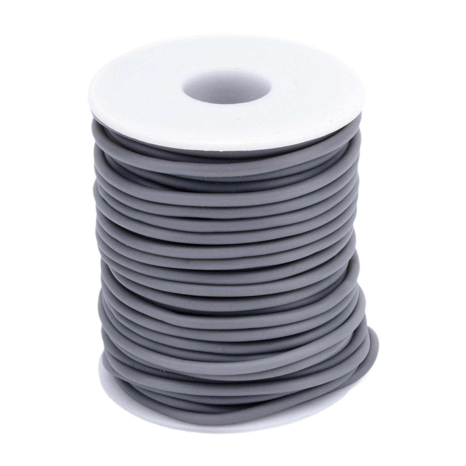 

Crochet the knitted cumer tube 2 mm 54.68 meters for bracelets серый