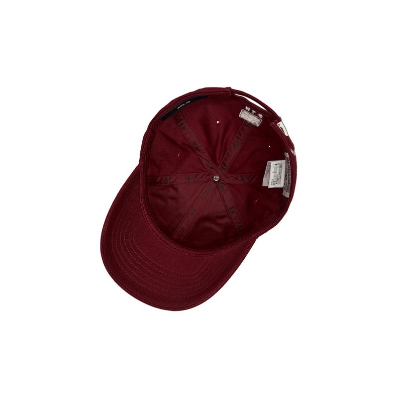 MLB Cotton Baseball Caps Unisex Burgundy Fashion 3ACP7701N-07WIS