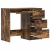 Smoke Oak Desk 90 x 45 x 76 cm Particleboard