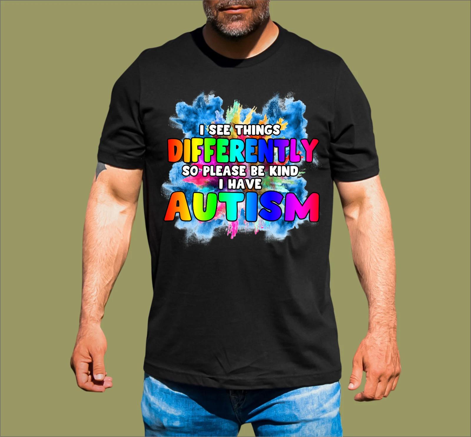 AUTISM PLEASE BE KIND T-SHIRT XL