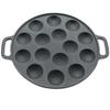 MINI 15 PANCAKES CAST IRON FRYING PAN