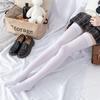 Long Tube Over The Knee Socks Velvet High Elasticity Uniform White Anti-slip Slim Velvet Thigh Women Girls Height 190cm Stokings