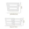 Fridge Shelf Divider Adjustable Organizer Separates Items for Neat Storage Fits Refrigerator Cabinets and Pantry Areas